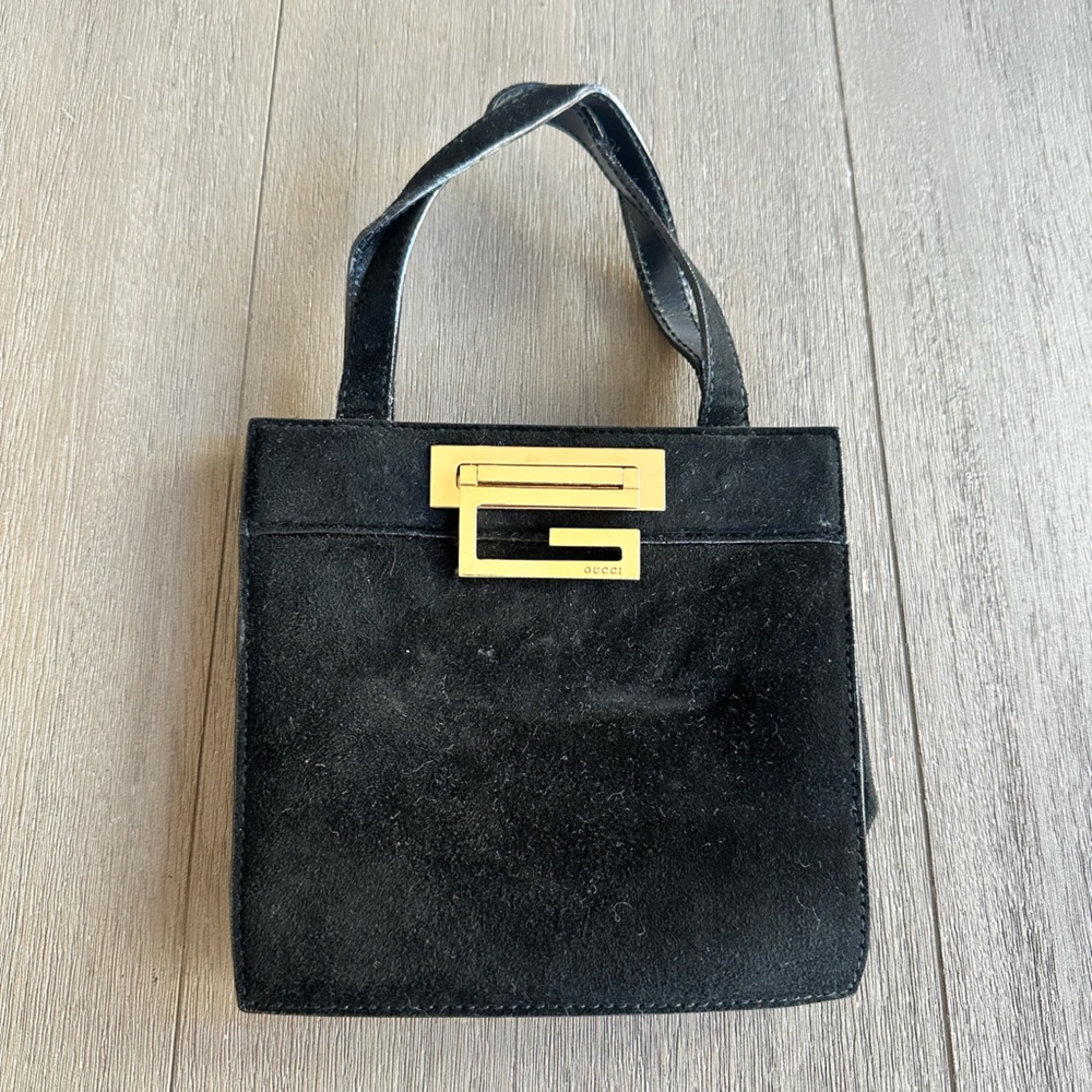 Gucci Mini Suede Bag